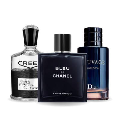 SET: CREED AVENTUS, BLEU DE CHANEL, DIOR SAUVAGE