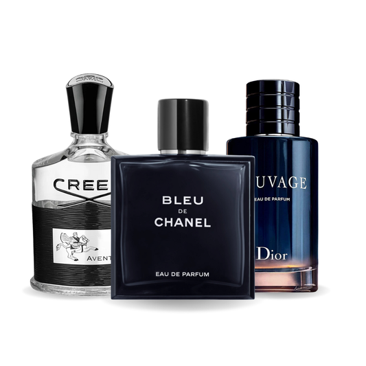 SET: CREED AVENTUS, BLEU DE CHANEL, DIOR SAUVAGE